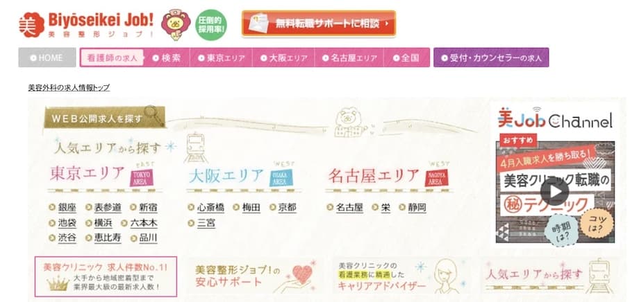 美容整形ジョブ