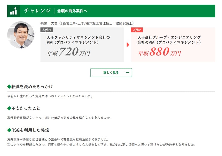 海外案件へチャレンジできた